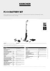 Karcher FC 4-4 Battery Set Product information