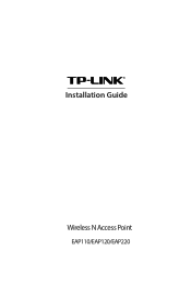 TP-Link EAP220 EAP220 V1 Quick Install Guide