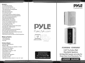 Pyle PDWR58AW Instruction Manual