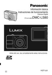 Panasonic DMCLS80 Digital Camera - Spanish