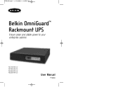 Belkin F6C110-RKM-2U Belkin OmniGuard Rackmount UPS Hardware Manual