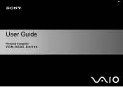 Sony VGN-N365E User Guide