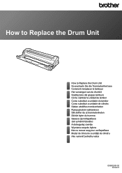 Brother International HL-L3270CDW Drum Unit Replacement Guide