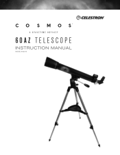 Celestron COSMOS 60AZ Telescope Cosmos 60AZ Telescope Manual