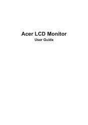 Acer CG437KP User Manual