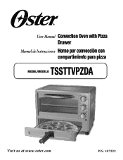Oster Convection Oven Instruction Manual