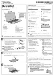 Toshiba Z30-BMZC004 Portege Z30-B Series TMZC Quickstart Guide
