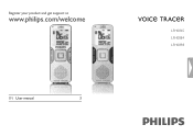 Philips LFH0884 User Manual