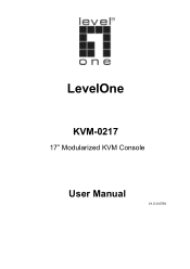 LevelOne KVM-0217US | KVM-0217DE Manual