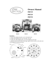 Pyle PRT55I PRT55I Manual 1
