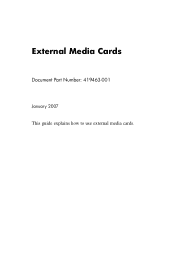 Compaq nc4400 External Media Cards - Windows Vista
