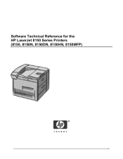 HP 8150n HP LaserJet 8150 Series Printers - Software Technical Reference
