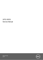 Dell XPS 8930 Service Manual