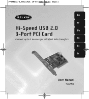 Belkin F5U219V1 User Manual