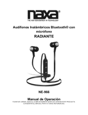 Naxa NE-966 Spanish Manual
