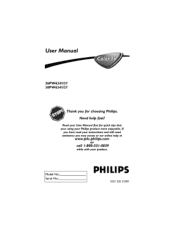 Philips 30PW6341 User manual