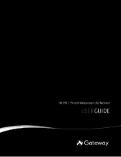 Gateway HX1901 User Manual