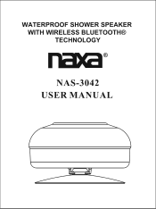 Naxa NAS-3042 NAS-3042 English manual