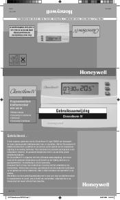 Honeywell T8602A2055 Owner's Manual