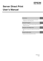 Epson TM-T88VI-i Users Manual - Server Direct Print