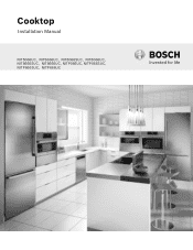 Bosch NITP066UC Installation Instructions