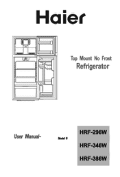 Haier HRF-346W User Manual