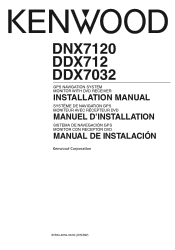 Kenwood DDX7032 User Manual 3