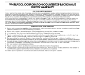 Maytag UMC5165AB Warranty Information