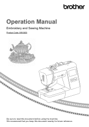 Brother International SE625 Operation Manual