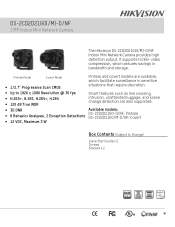 Hikvision DS-2CD2D21G0/M-D/NF Data Sheet