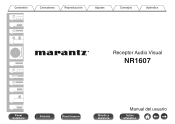 Marantz NR1607 Owner s Manuals In Spanish