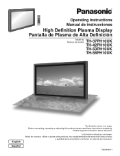 Panasonic TH58PH10UK 42' Plasma Television - Spanish