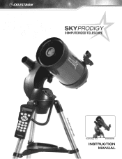 Celestron SkyProdigy 6 Computerized Telescope SkyProdigy 6 and 102 Manual (English)