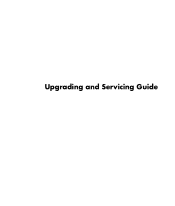 Compaq SG3-100 Upgrading and Servicing Guide