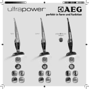 AEG AG5012CU UltraPower Li-Ion Cordless Stick Vacuum Cleaner Tungsten Metallic AG5012CU Product Manual