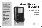 Hamilton Beach 46320 Use and Care Manual