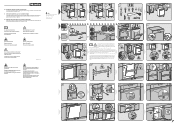 Miele Dimension G 5605 SCi Installation sheet for i-models (print on 11x17 paper for better readability)