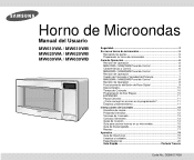 Samsung MW630WA User Manual Ver.1.0 (Spanish)