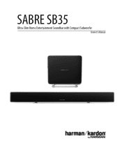 Harman Kardon Sabre SB 35 Owners Manual