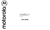 Motorola moto e5 play User Guide