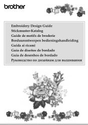 Brother International Innov-is XE1 Embroidery Design Guide