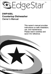 EdgeStar DWP40BL Owner's Manual