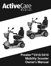 Hoveround Prowler 4-Wheel Scooter User Manual