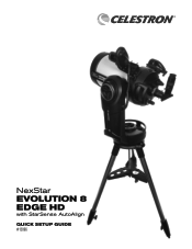 Celestron Limited Edition NexStar Evolution 8 HD Telescope with StarSense 60th Anniversary Edition NexStar Evolution 8HD Quick Setup Guide
