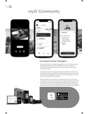 LiftMaster CAPXS myQ Community App User Guide - French