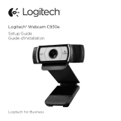 Logitech Webcam C930e Getting Started Guide