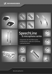 Sennheiser MEB 102 Guia de aplicacion SpeechLine microphones