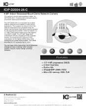 IC Realtime ICIP D2004-28-C Product Datasheet