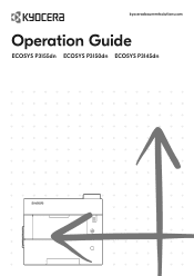 Kyocera ECOSYS P3155dn P3145dn/P3150dn/P3155dn Operation Guide