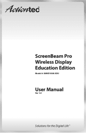 Actiontec ScreenBeam Pro Education Edition 2 User Manual